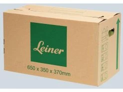 Aktion 🤩 Umzugskarton Leiner - 65/35/37 cm in braun ❤️
