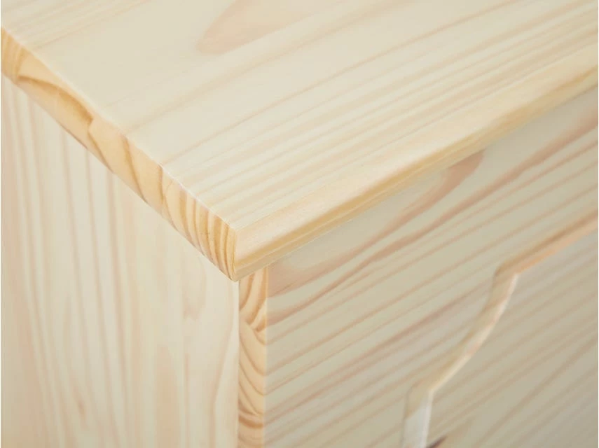 Bestes Angebot 💯 Vivre Massivholztruhe Emel farblos lackiert in braun 😉 – Bild 3