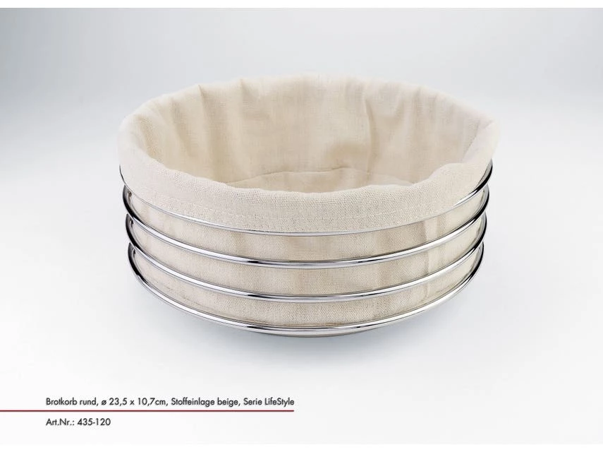 Bestpreis 😍 Justinus Brotkorb rund Life Style in beige 🛒