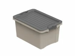 Am billigsten ✨ Rotho Stapelbox Compact in beige 👏