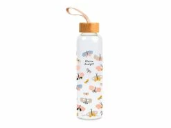 Beste Bewertungen von 🌟 Glas-Trinkflasche / Kleine Auszeit in transparent 🥰