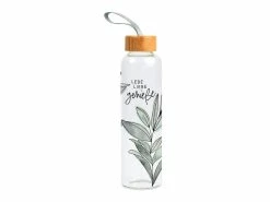 Top 10 🥰 Glas-Trinkflasche / Lebe Liebe genieße in transparent 😉