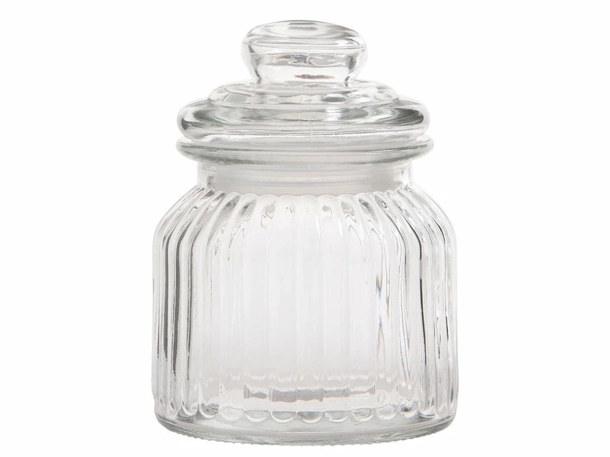 Rabatt 🔥 Kitchen Basics Vorratsglas retro 10,5 x 14,5 cm in transparent ✔️