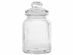 Billig ✔️ Kitchen Basics Vorratsglas retro 10,5 x 18,5 cm in transparent 😉