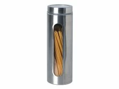 Brandneu ✨ Kitchen Basics Dose Edelstahl mit Deckel 10 x 31 cm in silberfarben 😀