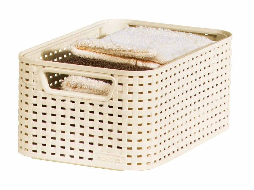 Bestes Angebot 🌟 Curver Aufbewahrungsbox Rattan Style in beige 👍 – Bild 2