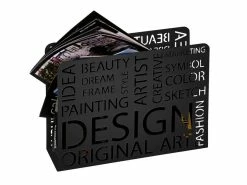 Brandneu ⌛ Vivre Zeitungsständer Pop in schwarz 🧨