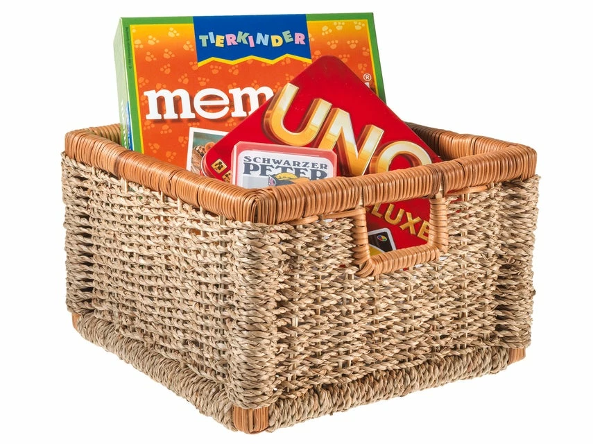 Am billigsten 🎉 Regalkorb Seegras in braun 🧨 – Bild 2