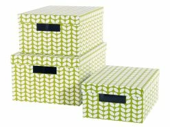 Angebote 🔔 Aufbewahrungsbox-Set 3 tlg. in mehrfarbig 🎁