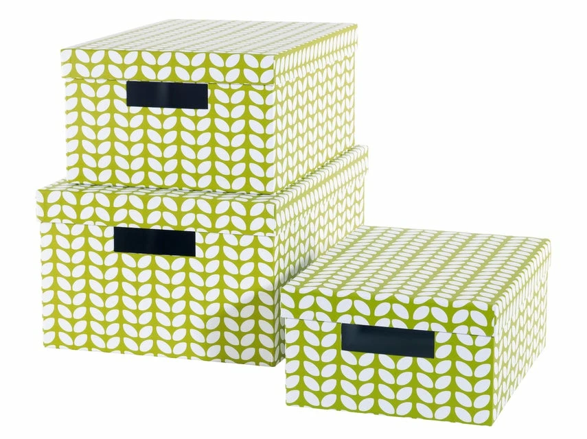 Angebote 🔔 Aufbewahrungsbox-Set 3 tlg. in mehrfarbig 🎁