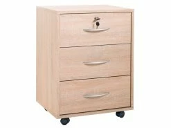 Coupon 🔥 Vivre Rollcontainer Worky - 48/66/39 cm in braun 🛒