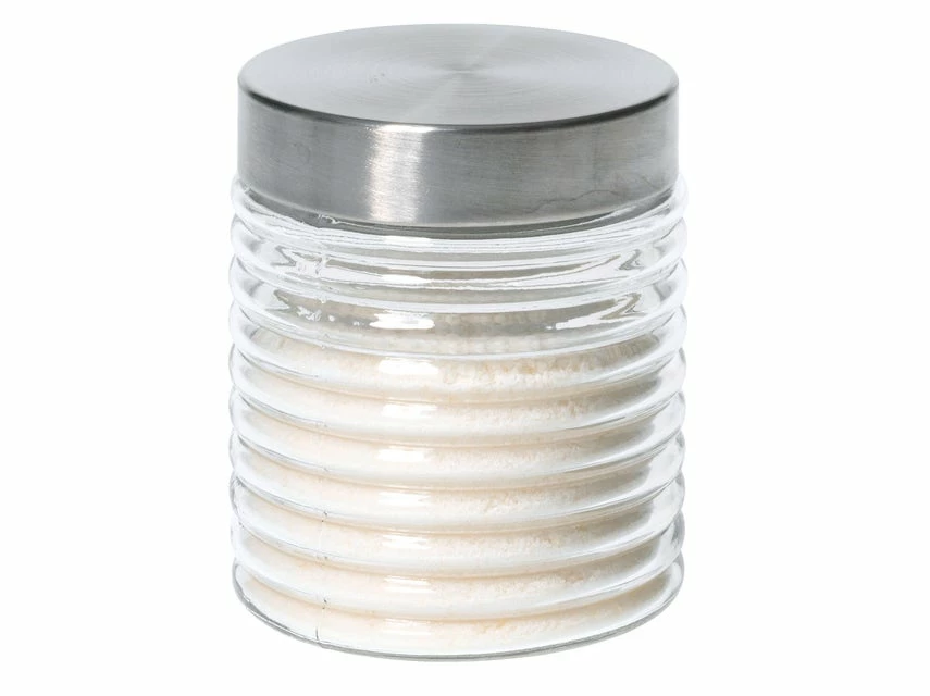 Besorgen 🤩 Kitchen Basics Vorratsglas gerillt 10 x 12,5 cm in transparent ❤️ – Bild 3