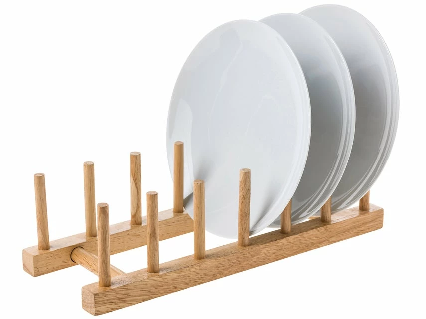 Bestpreis 🔔 Tellerständer in braun 🎁 – Bild 2