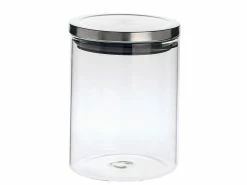 Schlussverkauf 🎉 Glasbehälter mit Deckel in transparent 🔔