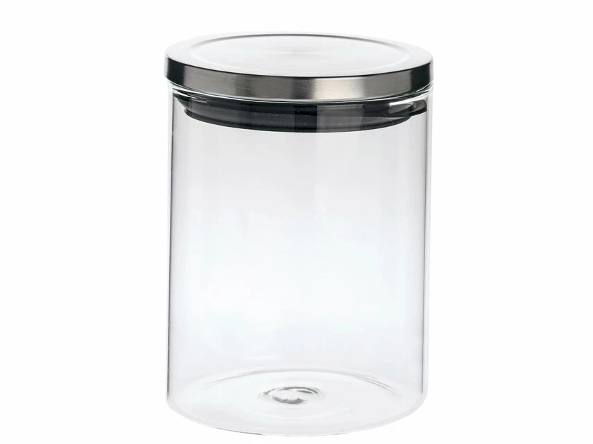 Schlussverkauf 🎉 Glasbehälter mit Deckel in transparent 🔔