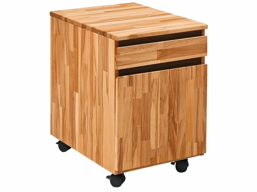 Großhandel 💯 Die grüne Linie Rollcontainer Pour Office - 43/65/43 cm in braun 🛒