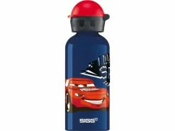 Auslauf 🎁 Sigg Kindertrinkflasche Cars Speed in blau ⭐