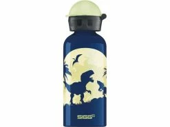 Blitzangebot 🔥 Sigg Kindertrinkflasche Glow Moon Dinos in schwarz 🔔