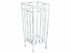 Bestes Angebot 🌟 Vivre Schirmständer Hanne - 26/35/21 cm in weiß ✨