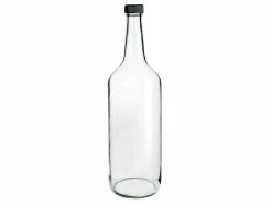 Auslauf 💯 Glasflasche 0,5l in transparent 🔥