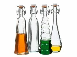 Am billigsten 🥰 Flaschen mit Bügelverschluss sortiert in transparent ✔️