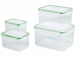 Auslauf 🔔 Casa Nova Vorratsbehälter Fresco 4-tlg. Set in transparent 🛒