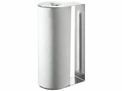 Brandneu 🎉 Gefu Küchenrollenhalter "Butler" in silberfarben 🎁