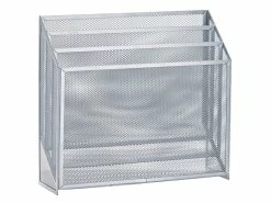 Billig ✔️ Zeitungsständer Mesh in silberfarben 😍