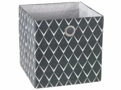 Schlussverkauf 😀 Vivre Faltkorb mit Stoffbezug in grau ✔️