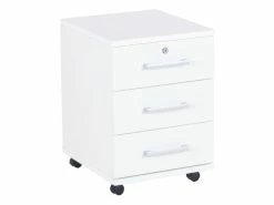 Rabatt 🎁 Vivre Rollcontainer Genf - 43/60/48 cm in weiß ❤️