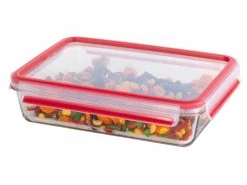 Bestpreis 💯 Frischhaltedose rechteckig Clip&Close Glas in transparent 🎉