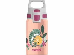Auslauf 🤩 Sigg Shield One Kindertrinkflasche "Flora" in pink 👏
