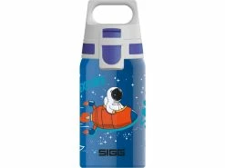 Bester Verkauf 😉 Sigg Shield One Kindertrinkflasche "Space" in blau 🌟