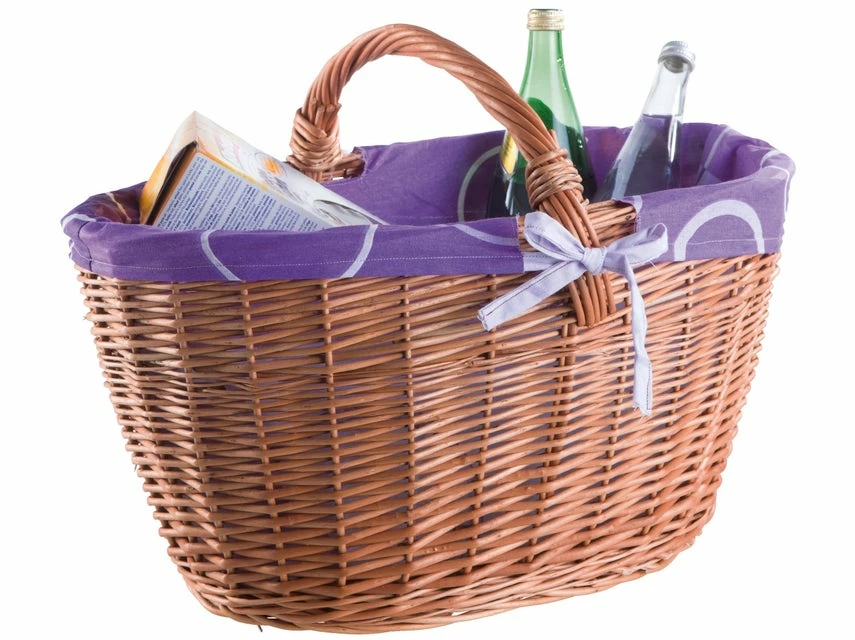 Bester Verkauf 🎉 Allzweckkorb gefüttert in braun 🤩 – Bild 2