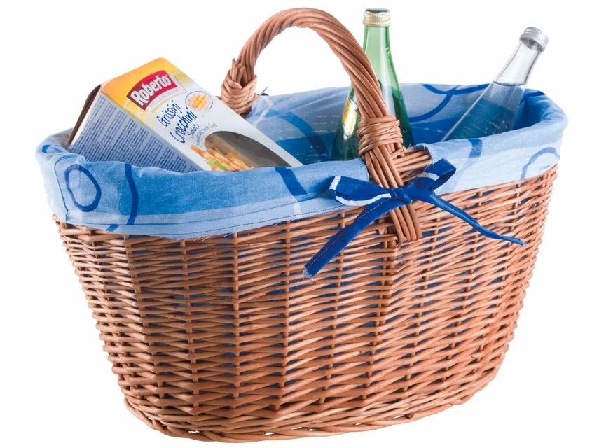 Bester Verkauf 🎉 Allzweckkorb gefüttert in braun 🤩 – Bild 3