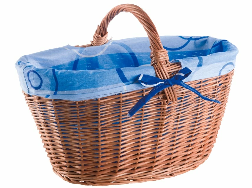 Bester Verkauf 🎉 Allzweckkorb gefüttert in braun 🤩 – Bild 4