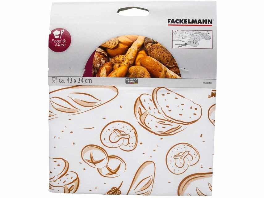 Neu ✨ Fackelmann Beutel Brot, Baumwolle in weiß 💯 – Bild 2