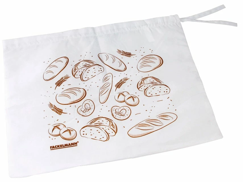 Neu ✨ Fackelmann Beutel Brot, Baumwolle in weiß 💯