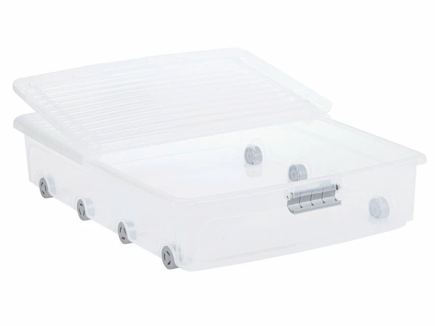 Budget 🎁 KIS Unterbettbox - 58/16,5/79 cm in transparent 🎉 – Bild 2