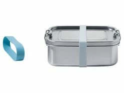 Blitzangebot 🎉 Casa Nova Lunchbox 800ml in silberfarben ❤️