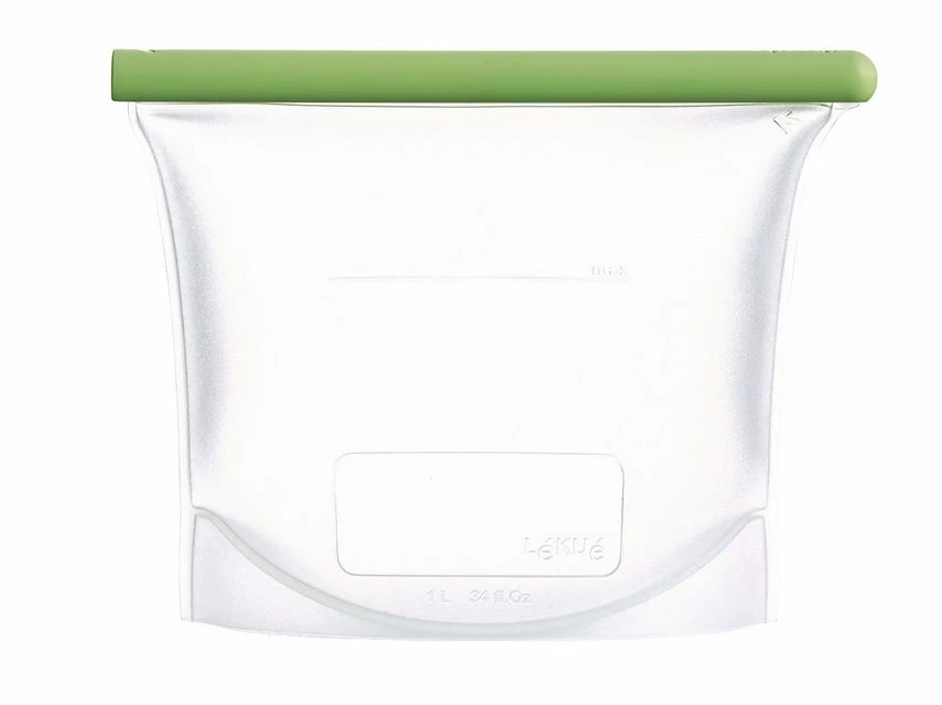 Billig ⭐ Lékué Silikonbeutel 1000 ml in transparent 👏