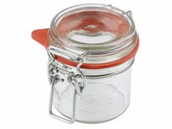 Neu 🤩 Chefkoch Einmachglas m. Bügelverschluss 135ml in transparent 🧨