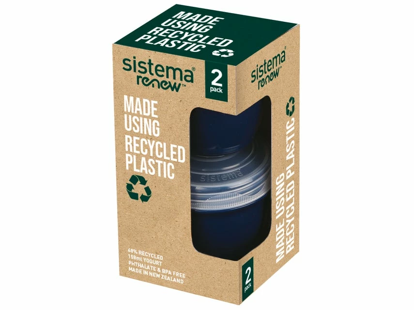 Neu 😍 Sistema Yogurt Pot "To Go" 2er Set in mehrfarbig 👍 – Bild 2