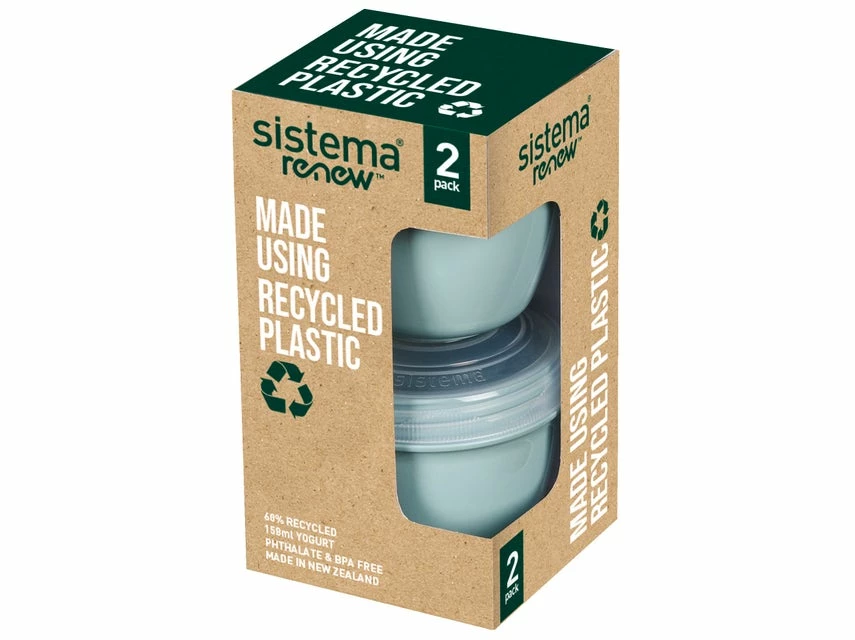 Neu 😍 Sistema Yogurt Pot "To Go" 2er Set in mehrfarbig 👍 – Bild 3