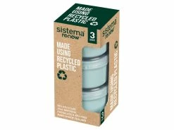 Brandneu ✔️ Sistema 👗 Dressing "To Go" 3er Set in mehrfarbig 🤩