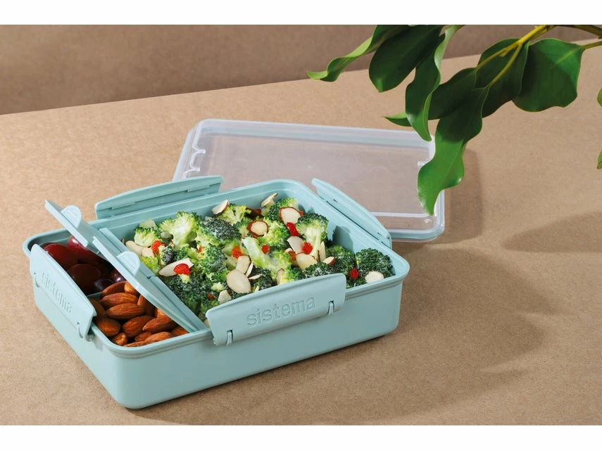 Am billigsten ⌛ Sistema Snack Attack Duo "To Go" in mehrfarbig 😉 – Bild 4