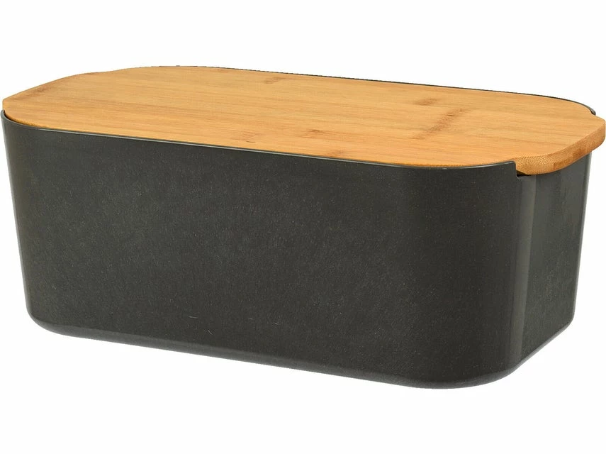 Angebote 👏 Brotdose mit Bambusdeckel - 33/18,5/12 cm in braun ⭐