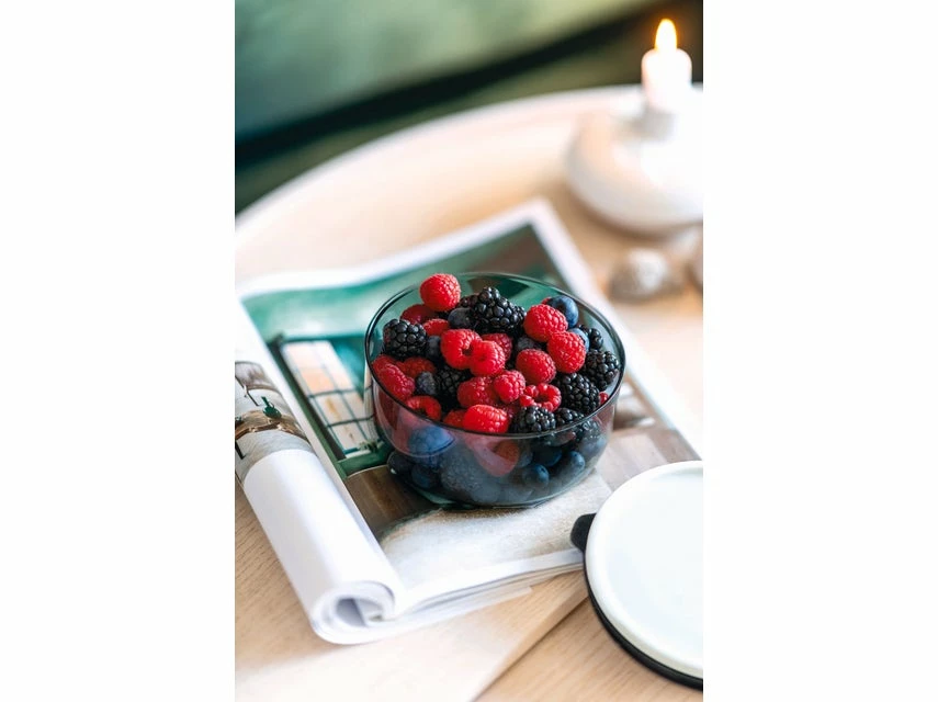 Neu 👍 Like Glas- Lunchbox M rund "ToGo u. ToStay" in transparent 🎁 – Bild 2