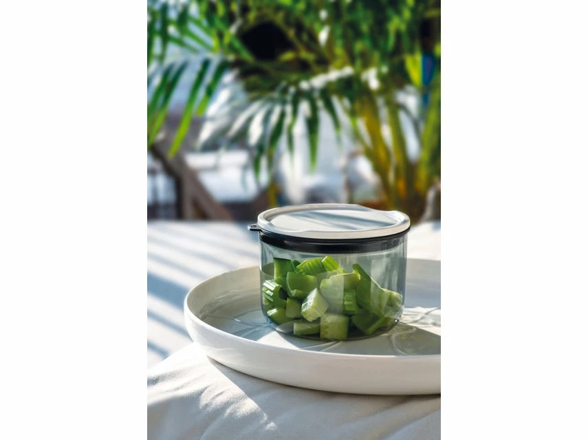 Blitzangebot 🎁 Like Glas- Lunchbox L rund "ToGo u. ToStay" in transparent ⭐ – Bild 2