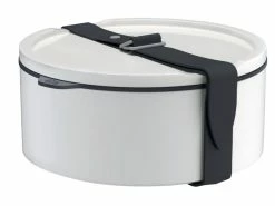 Blitzangebot 🤩 Like Lunchbox M rund "ToGo u. ToStay" in weiß ✔️